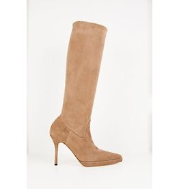 VANESSA NOEL WISH PLATFORM SUEDE CAMEL