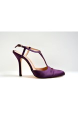 VANESSA NOEL APERITIF SATIN PLUM