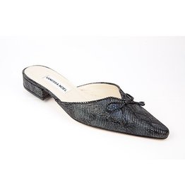 VANESSA NOEL BELL FLAT SUEDE BLACK