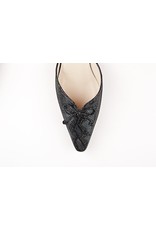 VANESSA NOEL BELL FLAT SUEDE BLACK