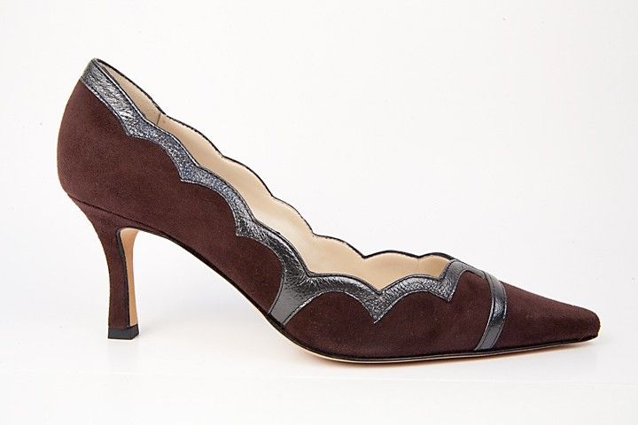 VANESSA NOEL DATE SUEDE PLUM