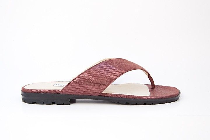 VANESSA NOEL HIATUS METALLIC SUEDE PLUM