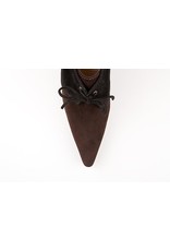 VANESSA NOEL TIBET SUEDE BLACK/BROWN