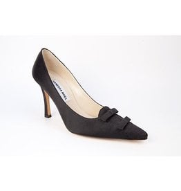 VANESSA NOEL TABBY SATIN 90MM BLACK