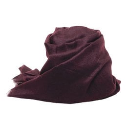 VANESSA NOEL BORDEAUX SCARF