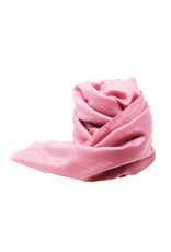 VANESSA NOEL BABY CASHMERE SCARF GOBI PINK