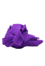 VANESSA NOEL BABY CASHMERE SCARF ROYAL PURPLE