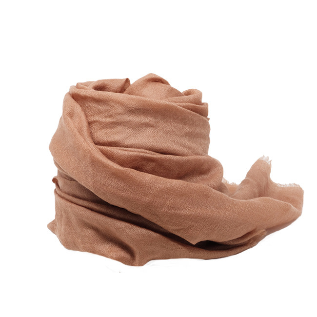 VANESSA NOEL BABY CASHMERE SCARF SUMMER NUDE