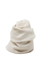 VANESSA NOEL BABY CASHMERE SCARF NATURAL CREAM