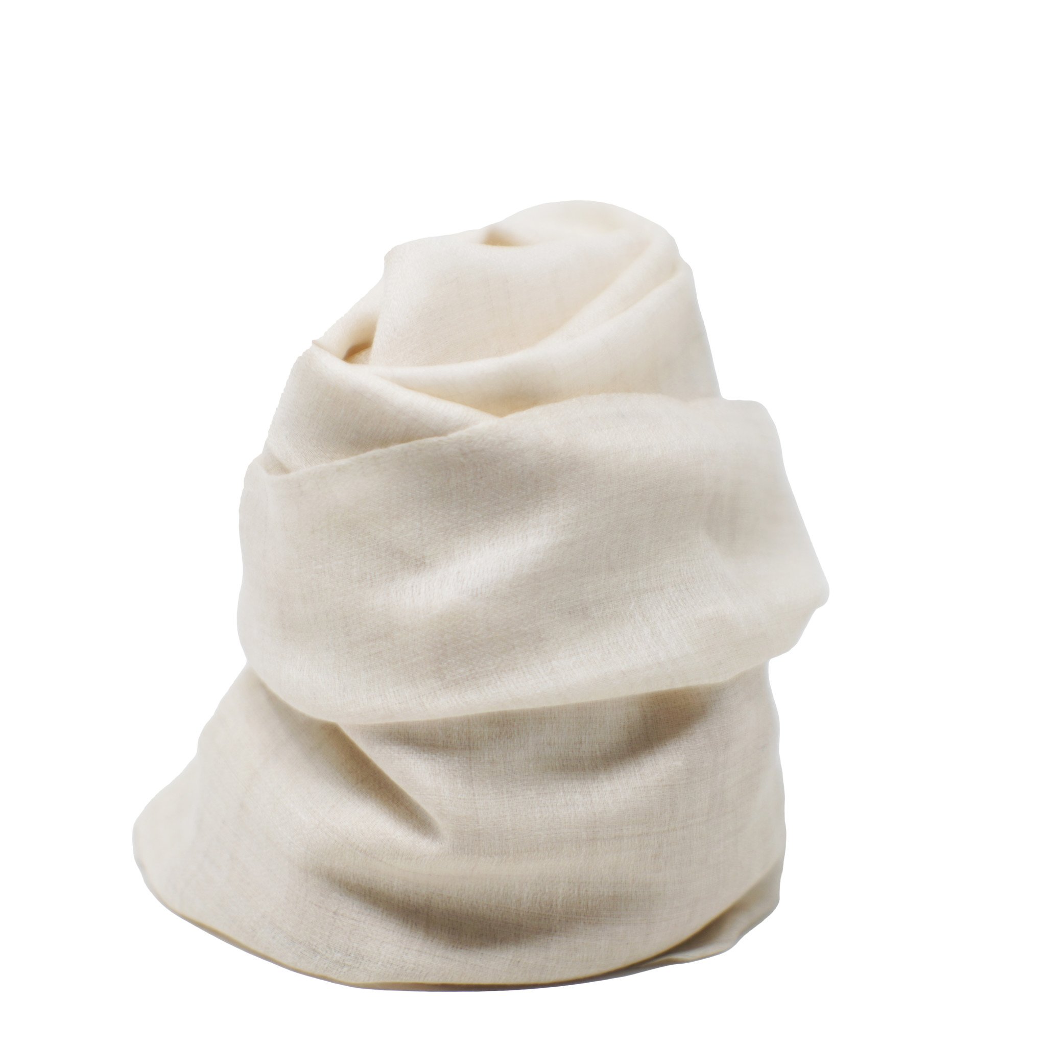 Cream Cashmere Scarf