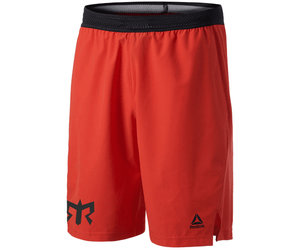 red reebok shorts