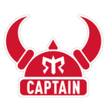 Captain Sticker (Red)