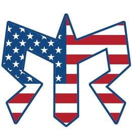 Patriotic Ragnar Mask Sticker