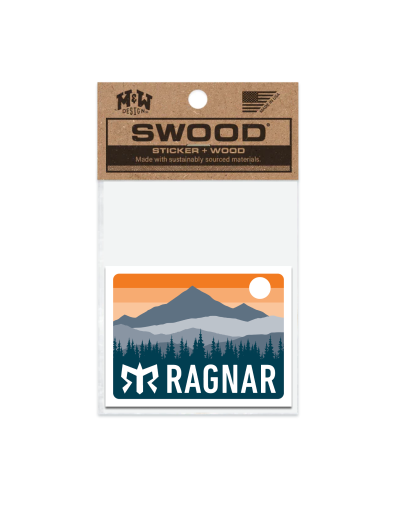 Wood Sticker - Scenic Outlook