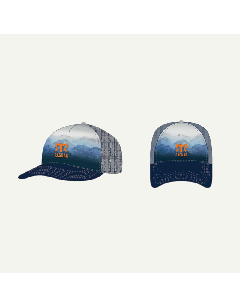 Buff Trucker Cap Mountain Blue OSFM