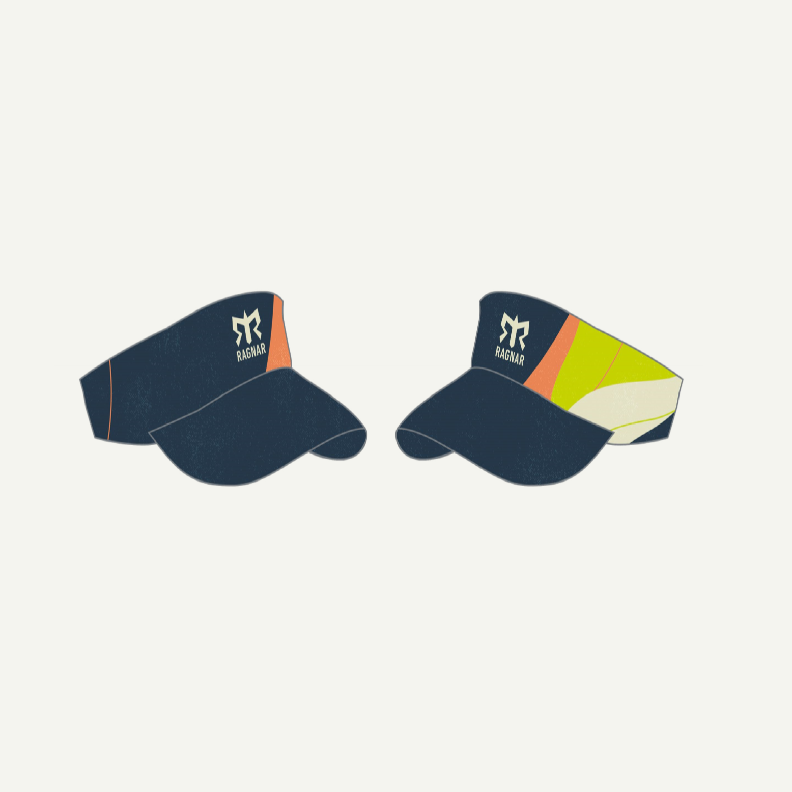 Buff Pack Speed Visor CB Green/Peach OSFM