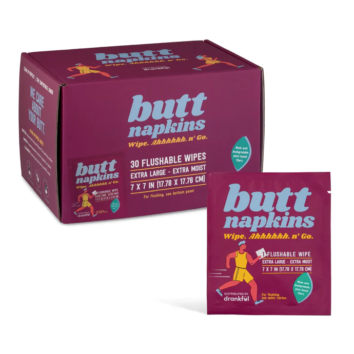 Butt Napkins- Box of 30