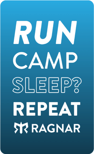 Run Camp Sleep Repeat Sticker