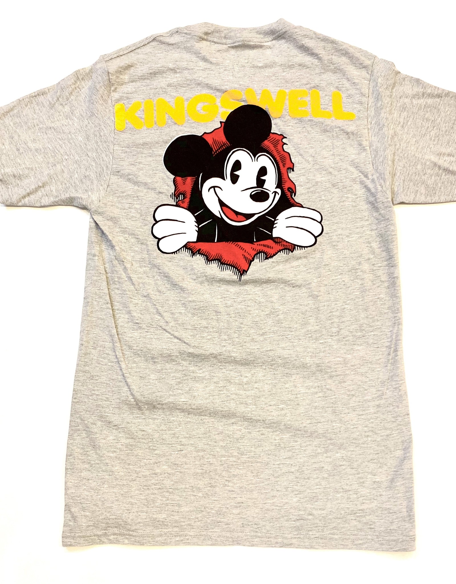 KINGSWELL KINGSWELL MOUSE RIPPER TEE - GREY