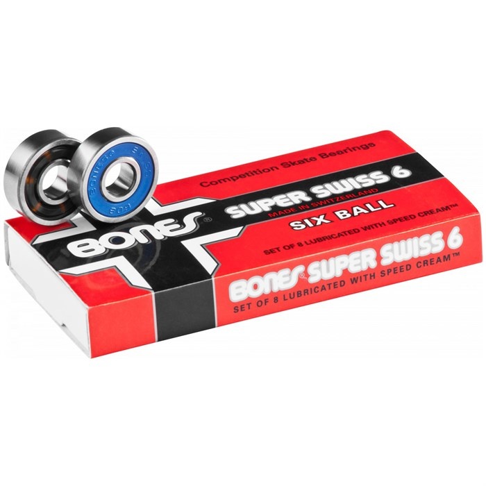 スケートボード Bones Swiss 608 sixball BONES SUPER SWISS 6 BALL BEARINGS - KINGSWELL - Los Feliz