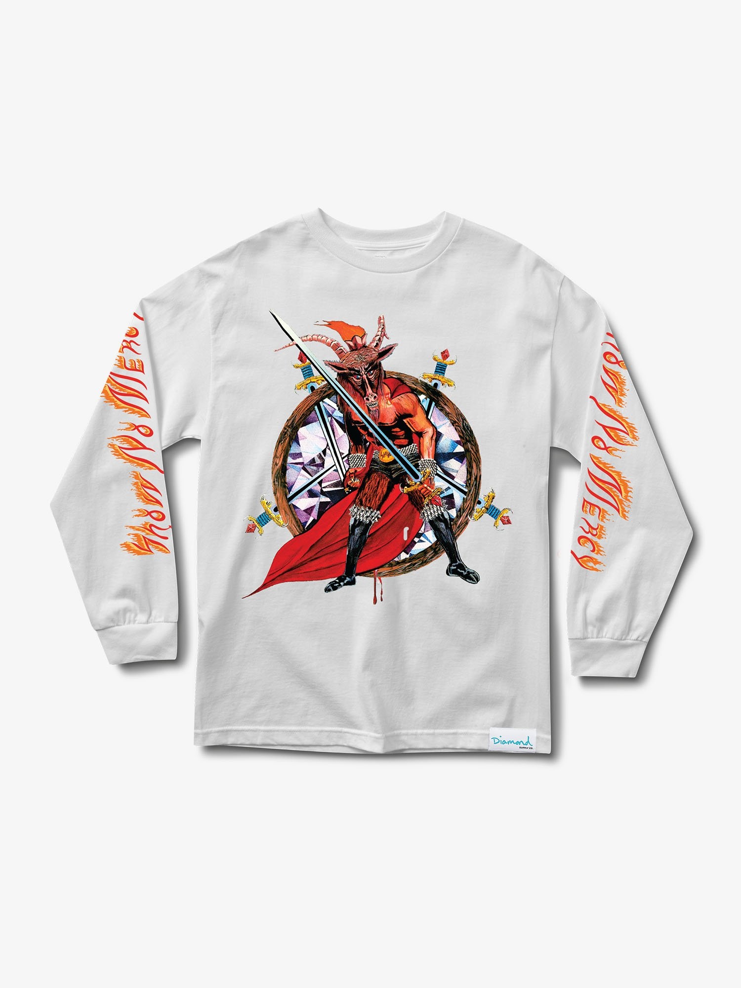 DIAMOND X SLAYER NO MERCY L/S TEE - (ALL COLORS) - KINGSWELL - Los