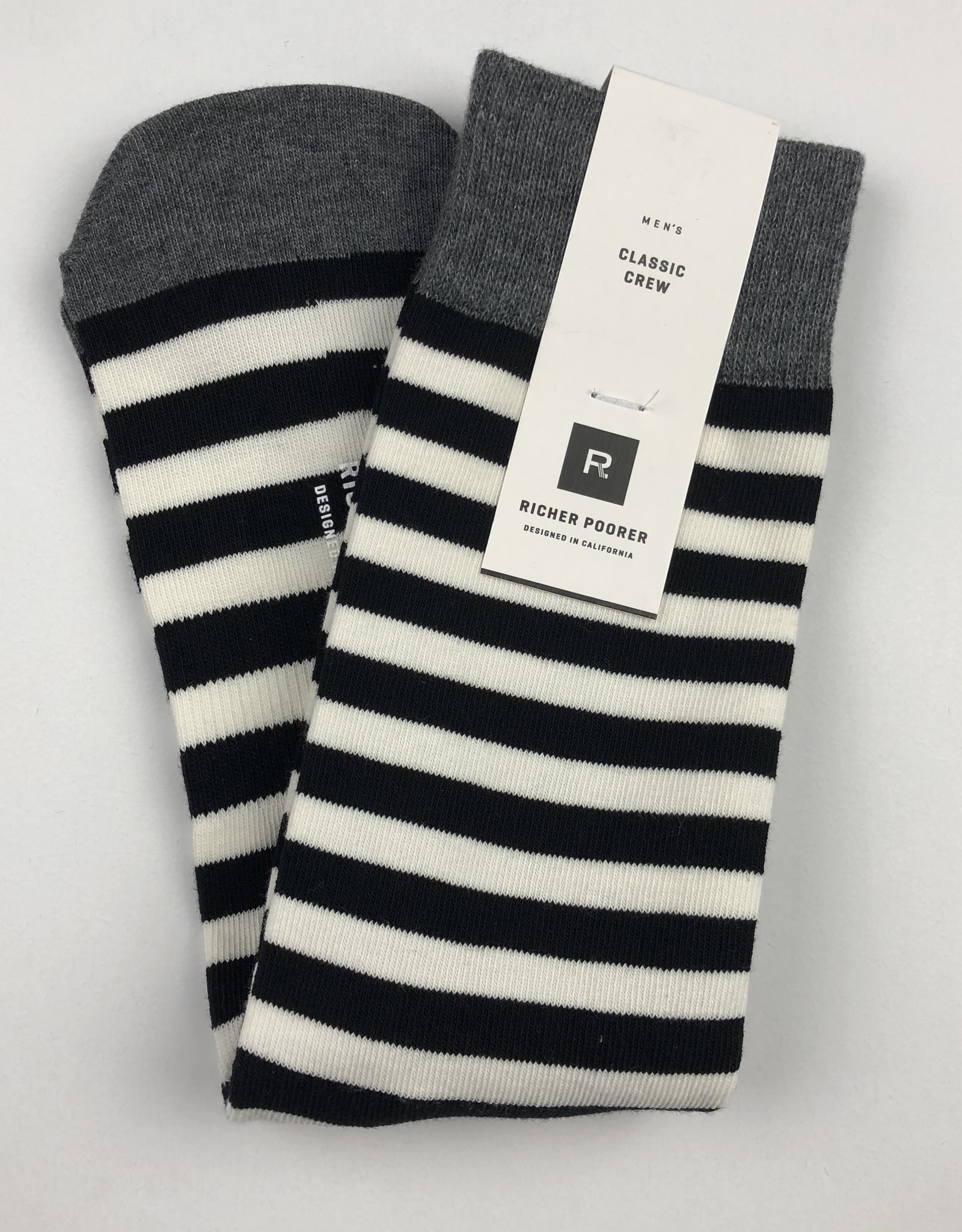 RICHER POORER THEO CREW SOCK - (ALL COLORS)