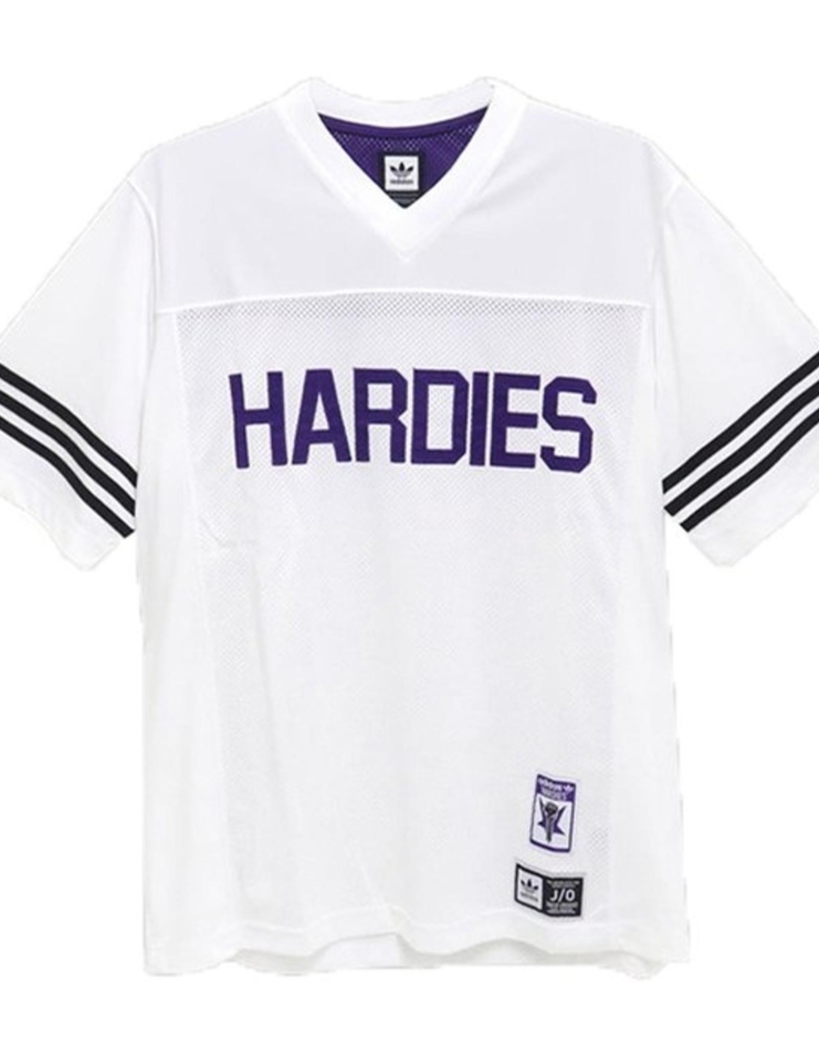 purple and white jersey