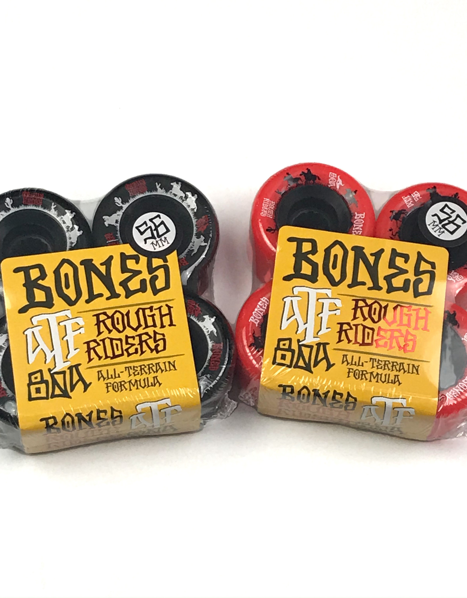 BONES ROUGH RIDER WRANGLERS 80A ATF 56MM WHEEL - (ALL COLORS)