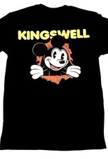 KINGSWELL KINGSWELL MICKEY RIPPER TEE - BLACK