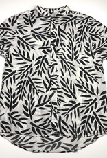 BANKS JOURNAL BANKS PLANTATION S/S BUTTON - OFF WHITE