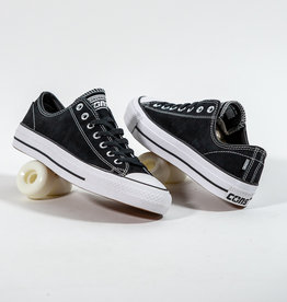 CONVERSE CONS CTAS PRO OX - (SUEDE) BLACK/BLACK/WHITE