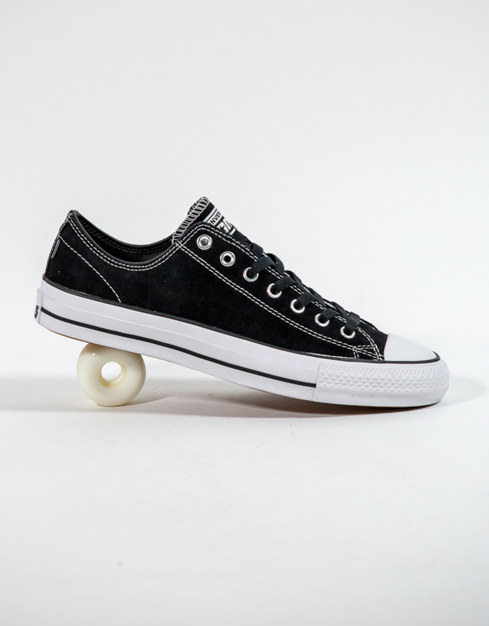 CONVERSE CONS CTAS PRO OX - (SUEDE) BLACK/BLACK/WHITE