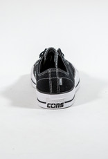 CONVERSE CONVERSE CONS CTAS PRO OX - (SUEDE) BLACK/BLACK/WHITE