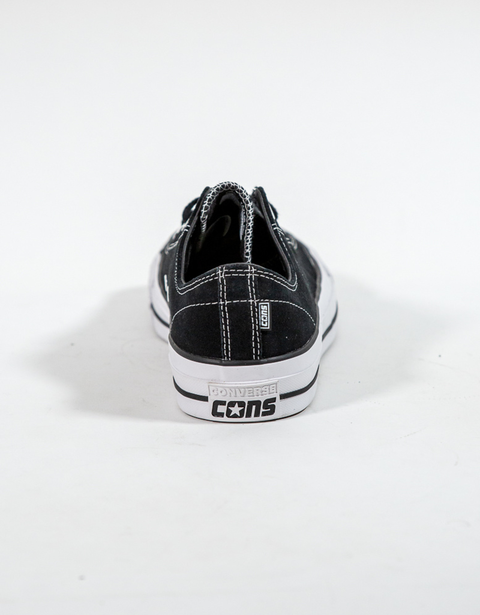 CONVERSE CONS CTAS PRO OX - (SUEDE) BLACK/BLACK/WHITE