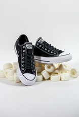 CONVERSE CONS CTAS PRO OX - (SUEDE) BLACK/BLACK/WHITE CONVERSE CONS CTAS PRO OX - (SUEDE) BLACK/BLACK/WHITE