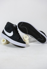 NIKE NIKE SB ZOOM BLAZER MID - BLACK/WHITE - WHITE - WHITE