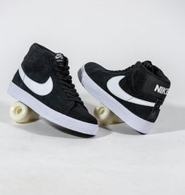 NIKE SB ZOOM BLAZER MID - BLACK/WHITE - WHITE - WHITE