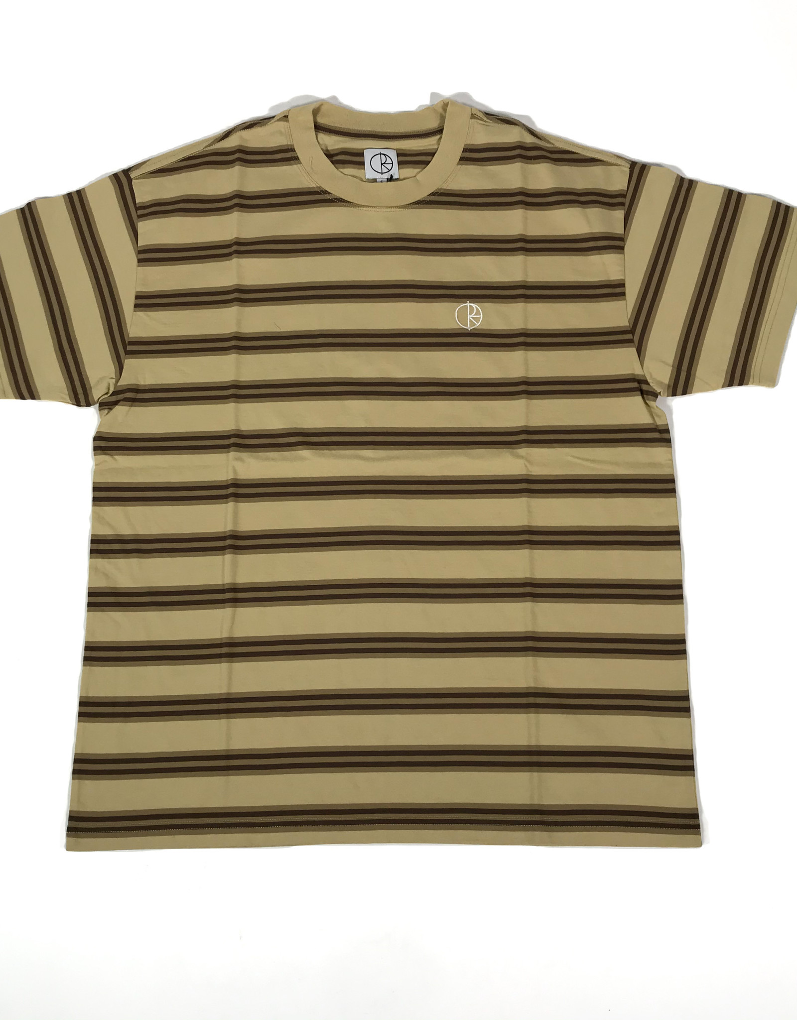 POLAR STRIPE S/S TEE - SAND