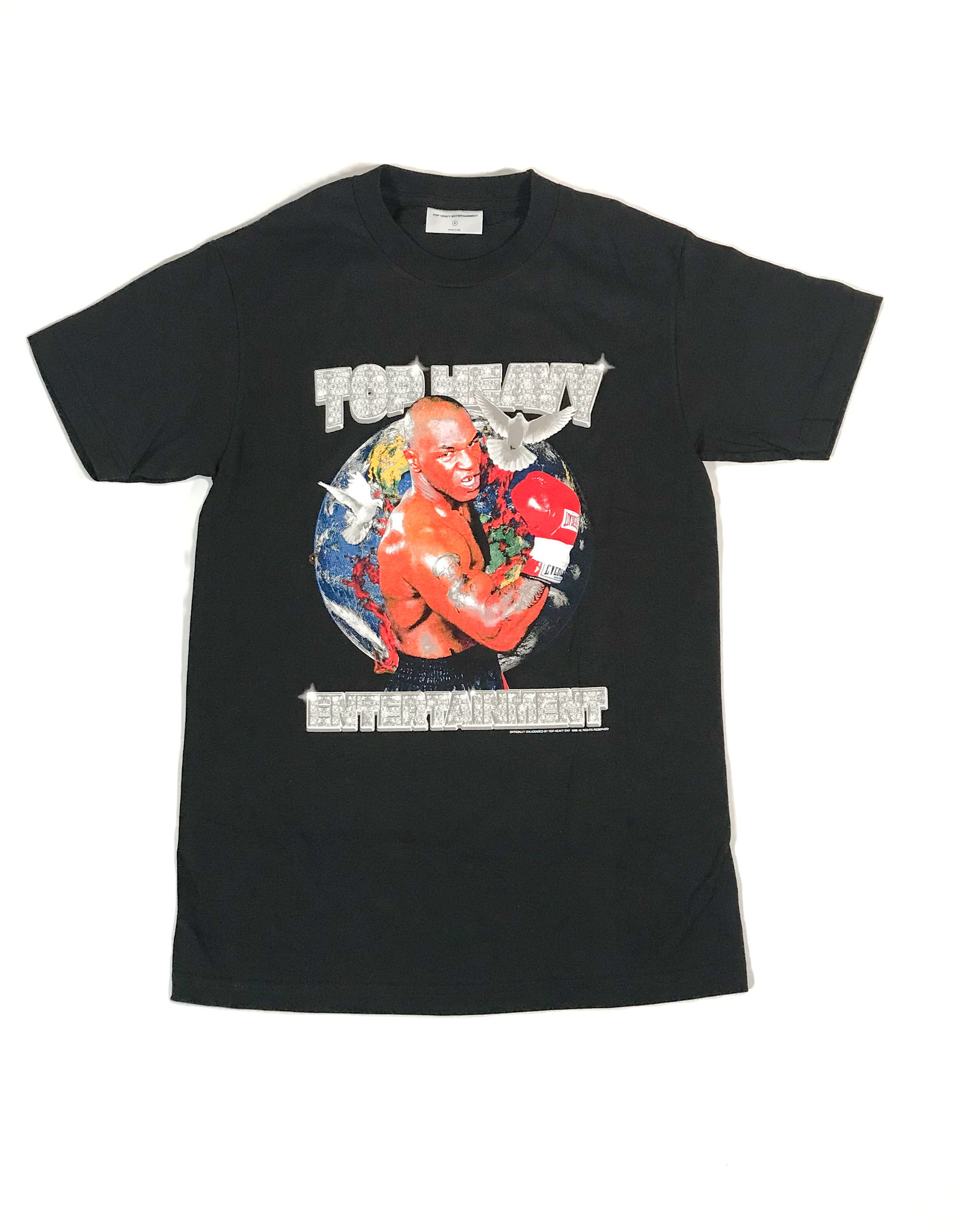 TOP HEAVY ENTERTAINMENT TOP HEAVY MIKE TYSON "CHAMP" TEE - BLACK