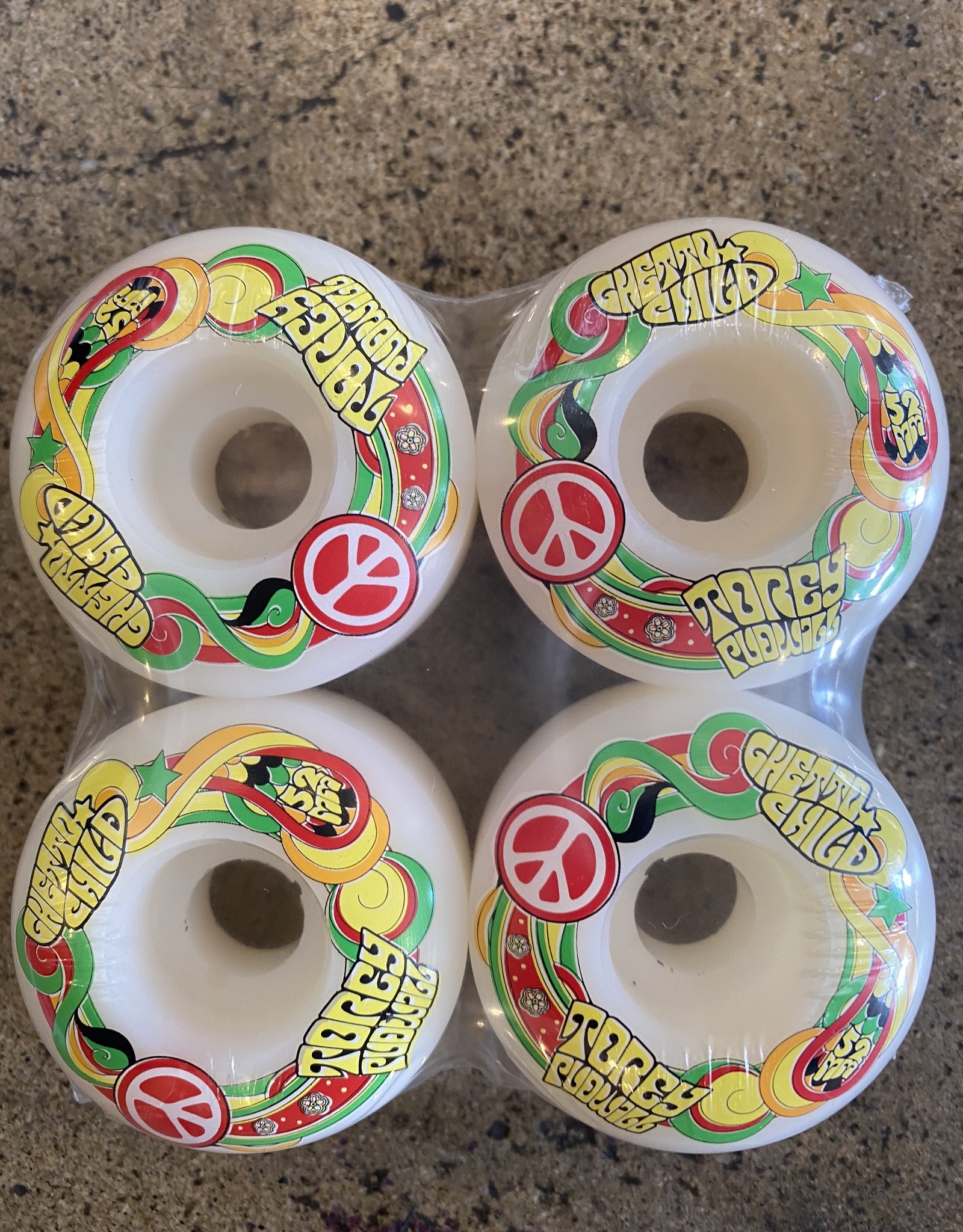 GHETTO CHILD GHETTO CHILD PEACE TOREY PUDWILL WHEEL - 52MM