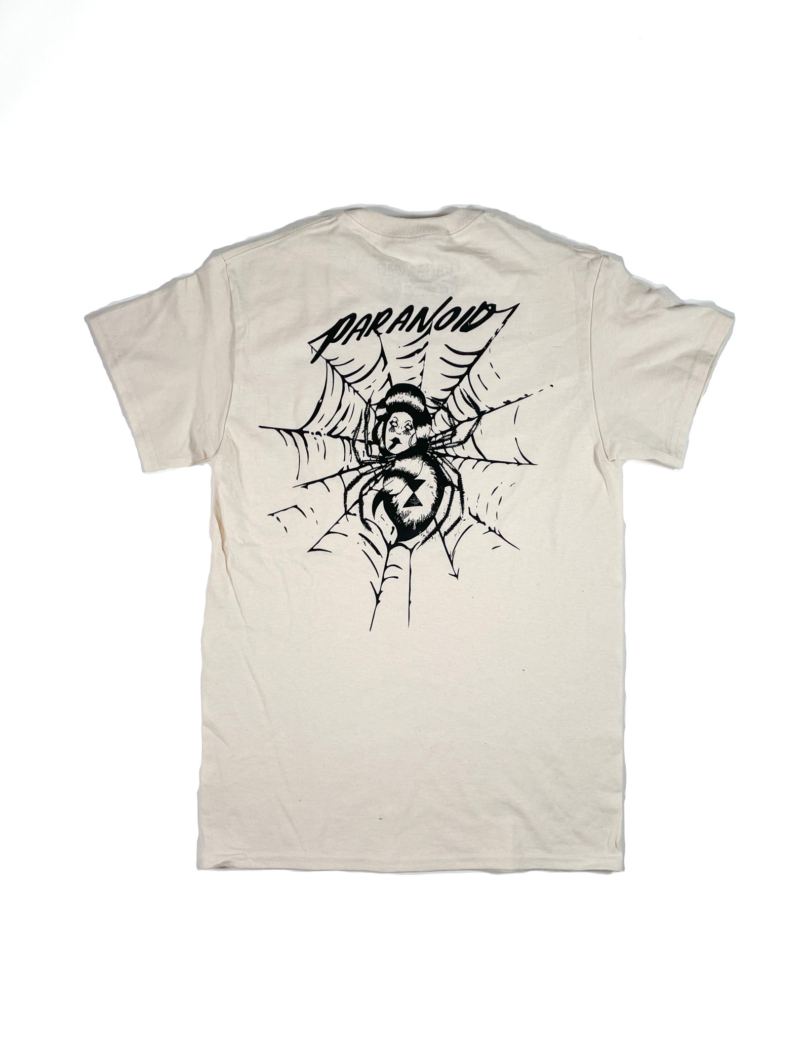 PARANOID PARANOID BLACK WIDOW TEE - OFF WHITE