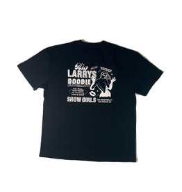 ROBERT LEBLANC LARRY'S BOOBIE BUNGALOW TEE - BLACK