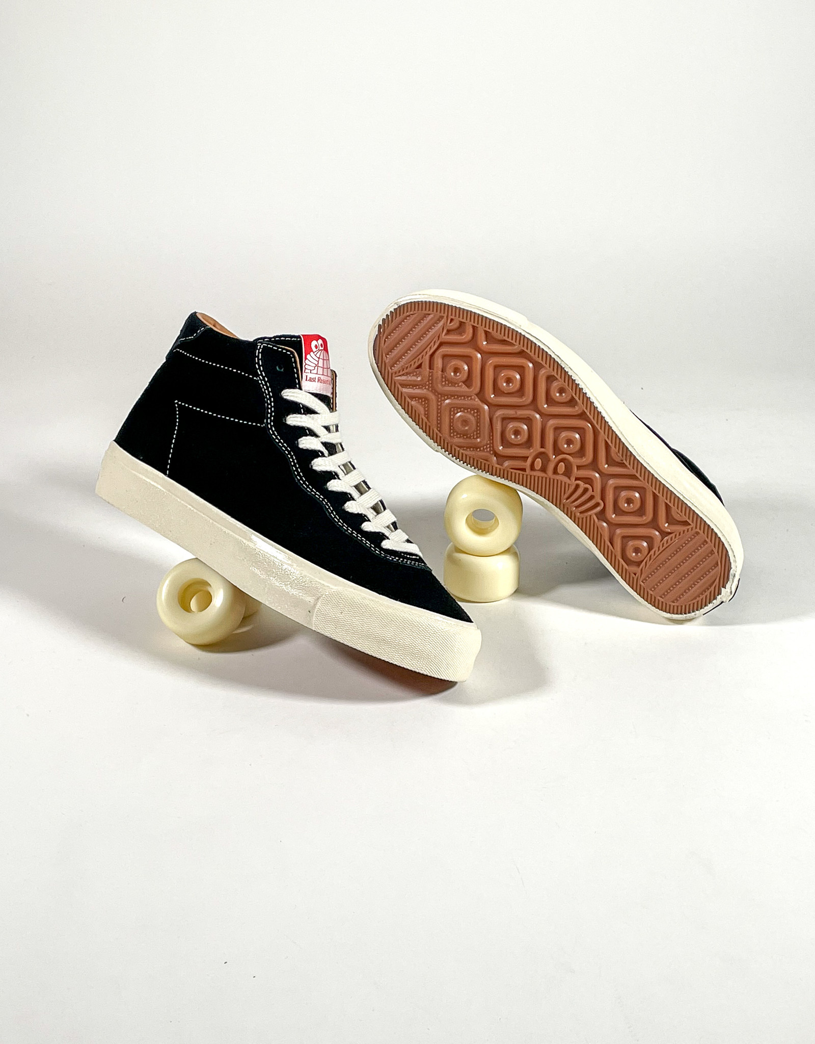 LAST RESORT AB VM001 HI SUEDE - BLACK/WHITE