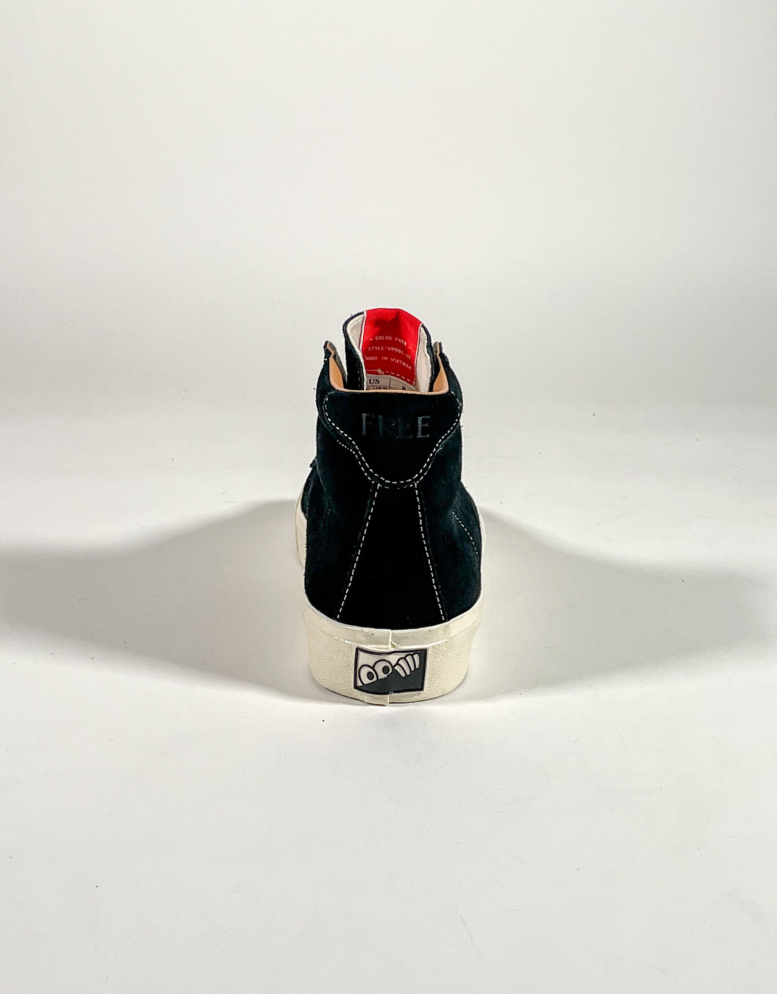 LAST RESORT AB VM001 HI SUEDE - BLACK/WHITE