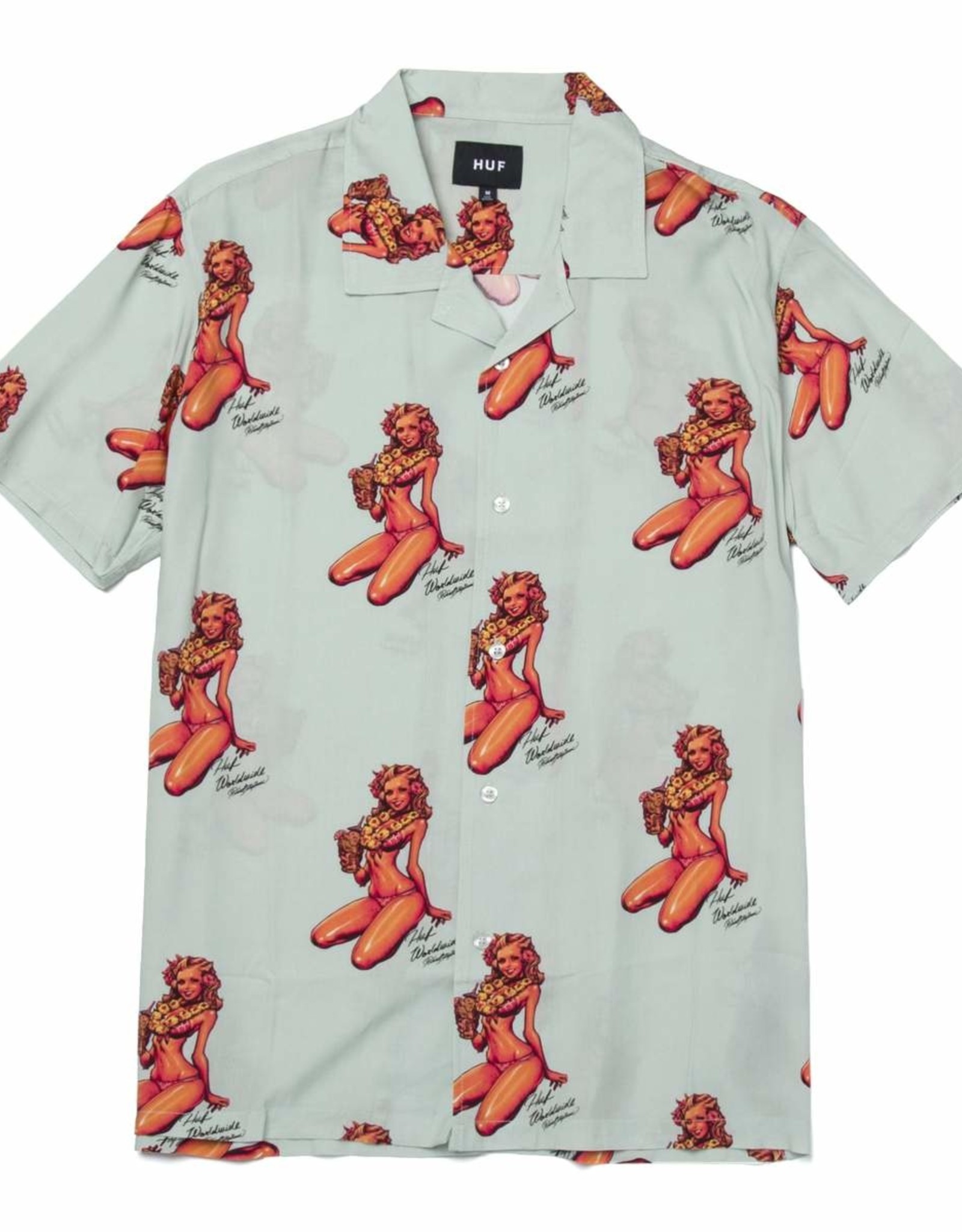 HUF ROCKIN JELLY BEAN S/S SHIRT - MINT