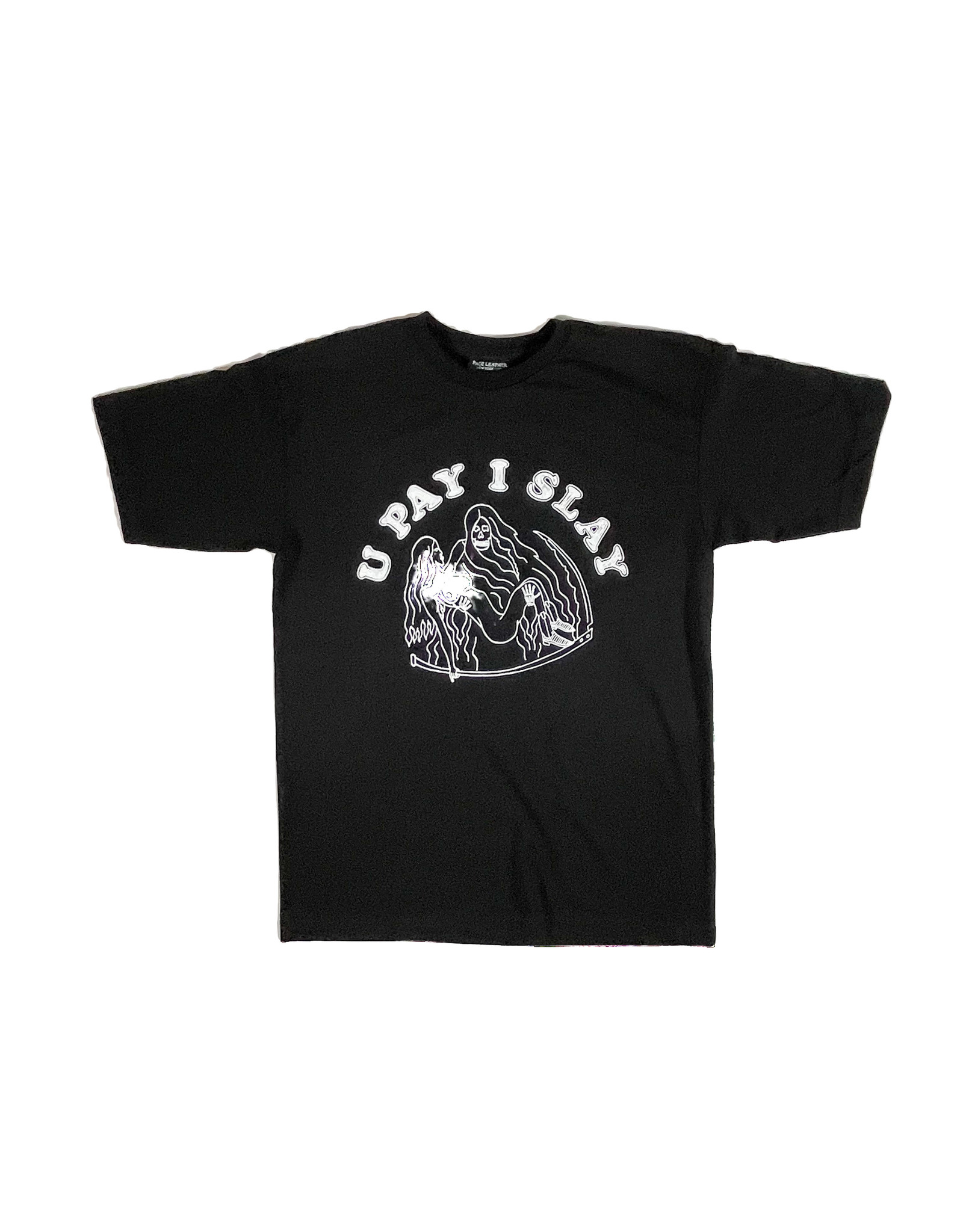 PACE LEATHER PACE LEATHER U PAY I SLAY TEE - BLACK