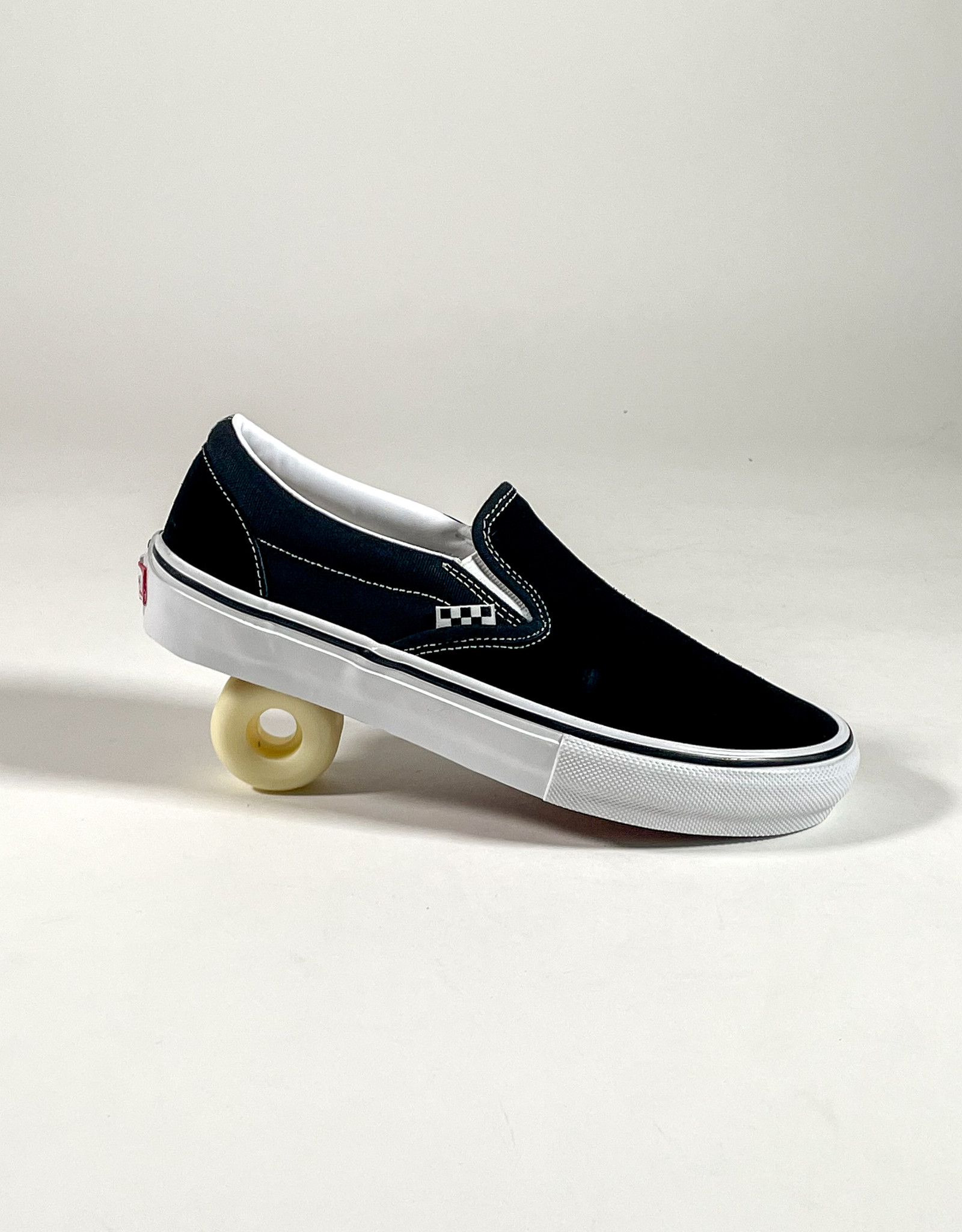 VANS SKATE SLIP ON - BLACK/WHITE