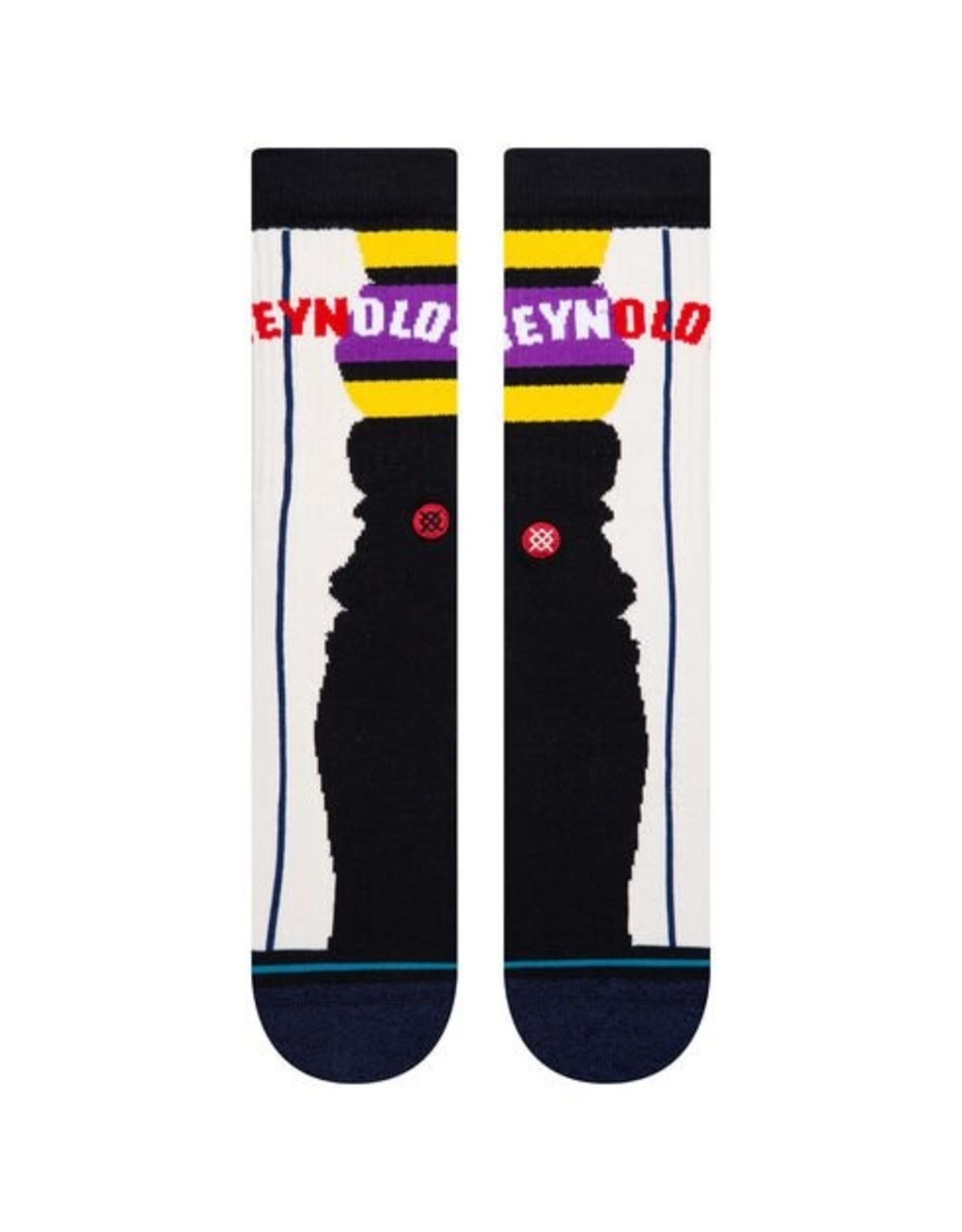 Stance Boyd 4 Pipebomb Crew Socks in Blue Stance Boyd 4 Pipebomb Crew Socks in Blue