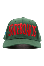 CORPORATE SKATEBOARDS CORPORATE LOOK AT ME BITCH HAT - GREEN