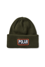 POLAR EARTHQUAKE MERINO BEANIE - ARMY GREEN